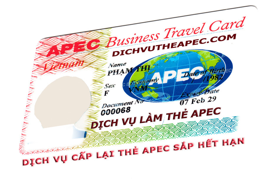 Dịch vụ cấp lại thẻ Apec sắp hết hạn