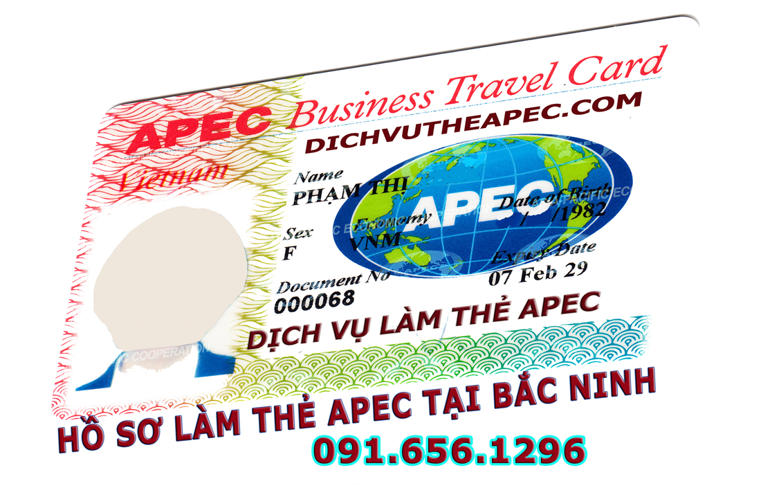 Hồ sơ làm thẻ Apec tại Bắc Ninh