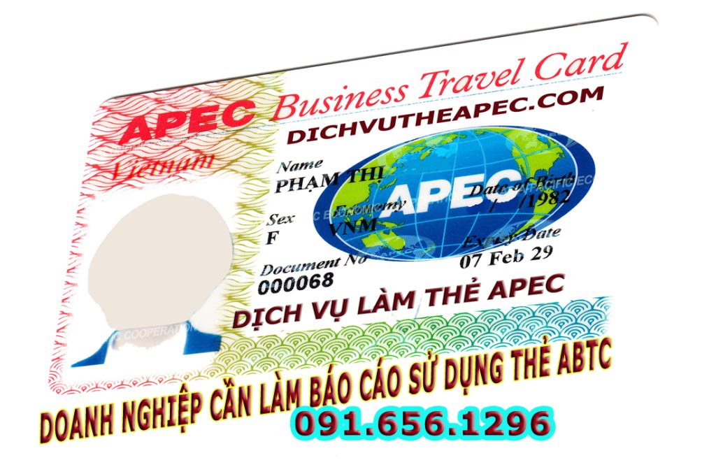 Báo cáo tình hình sử dụng thẻ ABTC